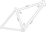 Bolsa para Quadro Frame Mundi Bike packing Northpak-559